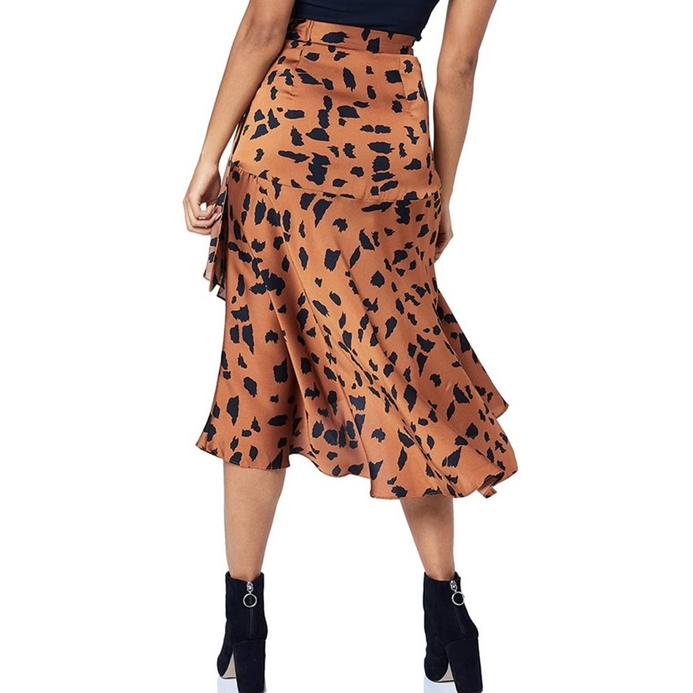 Cooper St Wrap Skirt Wild Cat Print - Picture 2 of 10